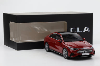 1:18 NZG Mercedes Benz CLA 2025 Modell C174 4-door patagonienrot Dealer
