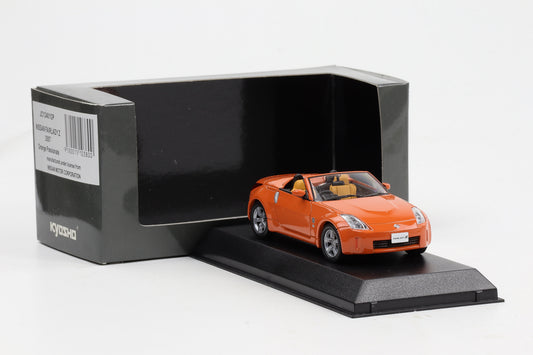 1:43 Kyosho Nissan Fairlady Z 2007 orange Passionate JC13401OP