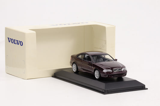 1:43 Minichamps Volvo C70 dunkellila metallic diecast dealer