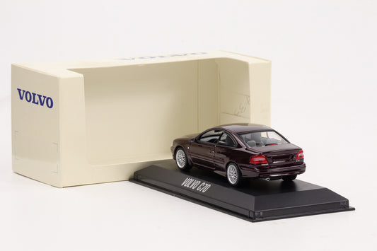 1:43 Minichamps Volvo C70 dunkellila metallic diecast dealer