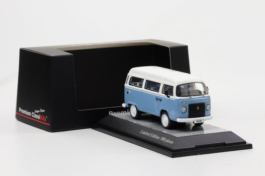 1:43 Premium ClassiXXs VW T2c Bus Brazil Last Edition weiß-hellblau