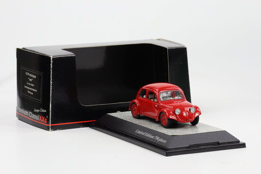 1:43 Premium ClassiXXs VW Versuchswagen V3 rot Limitiert 750 Stk. Art.Nr. 18025