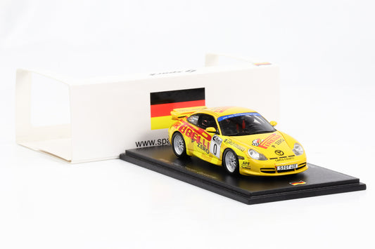 1:43 Porsche 996 GT3 #0 German Rally 2001 Spark