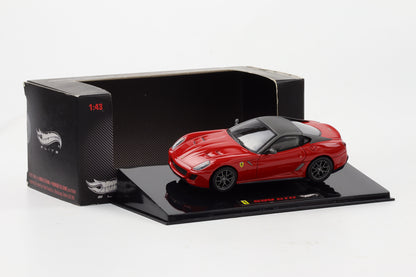 1:43 Hot Wheels Elite Ferrari 599 GTO rot schwarzes Dach T6267