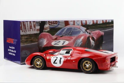 1:12 WERK83 330 P4 #21 2nd 24h LeMans 1967 Scarfiotti Parkes resin