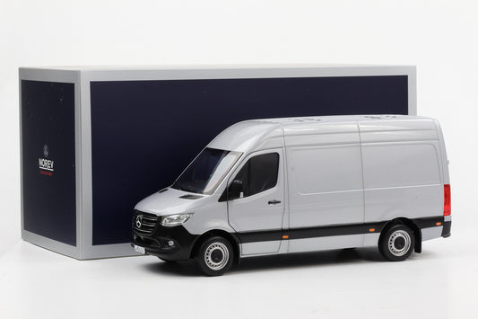 1:18 Norev Mercedes Benz Sprinter Bus Transporter 2018 silber 183424