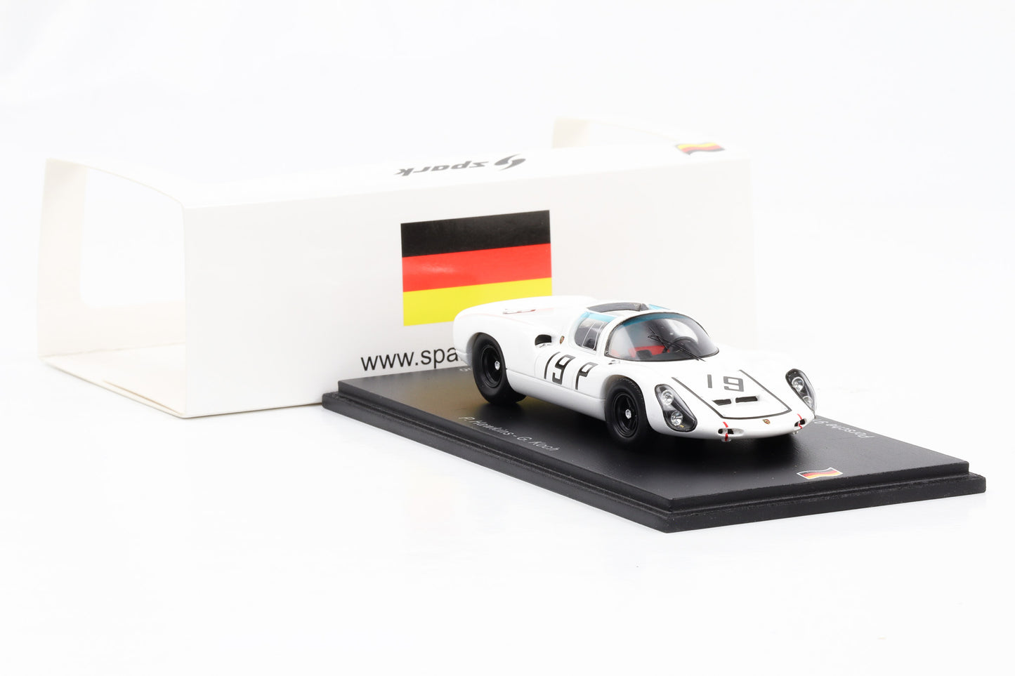 1:43 Porsche 910 1000 km Nurburgring 1967 Hawkins Koch 1:43 Spark SG819