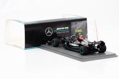 1:43 Mercedes-AMG Petronas F1 #44 W12 Hamilton Winner Russian GP 2021 Spark