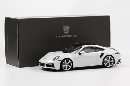 1:18 Minichamps Porsche 911 992 Turbo S Coupe weiss 2024 WAP Dealer