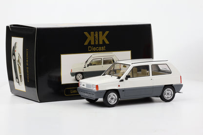 1:18 KK-Scale Fiat Panda 45 1980 weiss die tolle Kiste Modellauto 180522