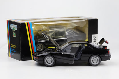 1:24 Schabak BMW 850i E31 1990 Modellauto schwarz No.1630