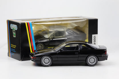 1:24 Schabak BMW 850i E31 1990 Modellauto schwarz No.1630