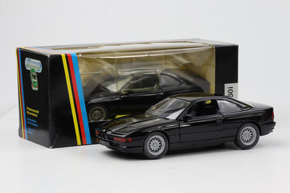1:24 Schabak BMW 850i E31 1990 Modellauto schwarz No.1630