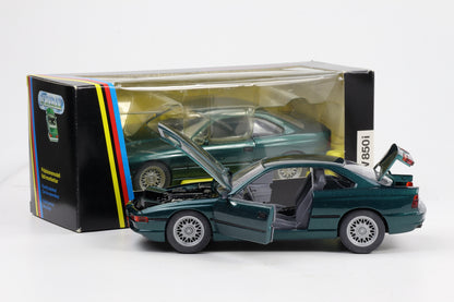 1:24 Schabak BMW 850i E31 1990 Modellauto dunkelgrün metallic  No.1630