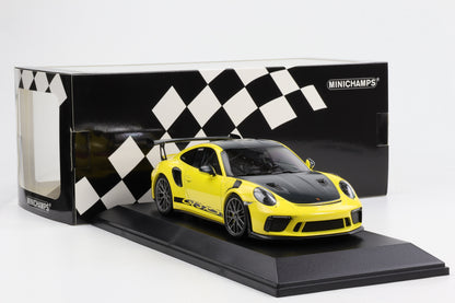 1:18 Minichamps Porsche 911 991.2 GT3 RS 2019 Gelb Weissach Package 300pcs