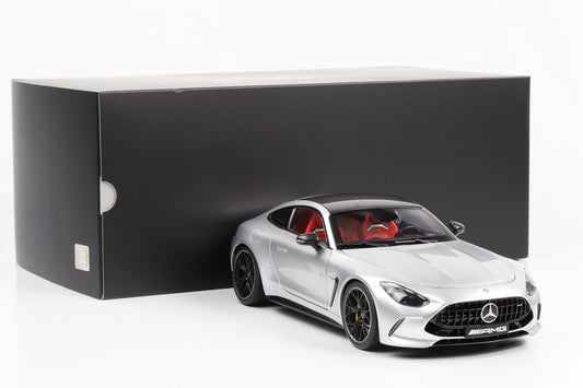 1:18 Mercedes-Benz AMG GT 63 Coupe 4matic+ Hightechsilber NZG Dealer