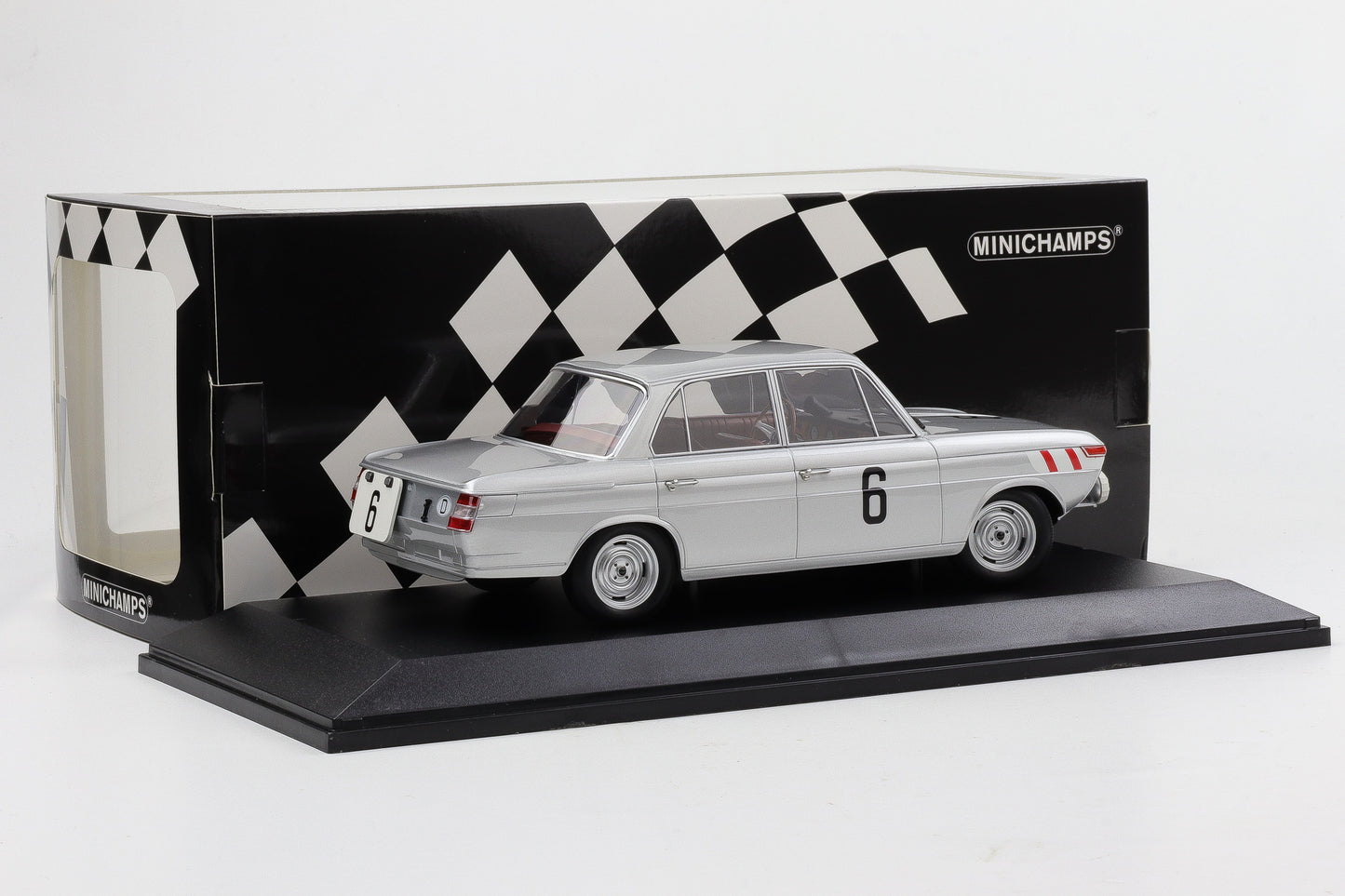 1:18 Minichamps BMW 1800 TiSA #6 Spa 24H 1965 Munaron Eppelein 336 pcs