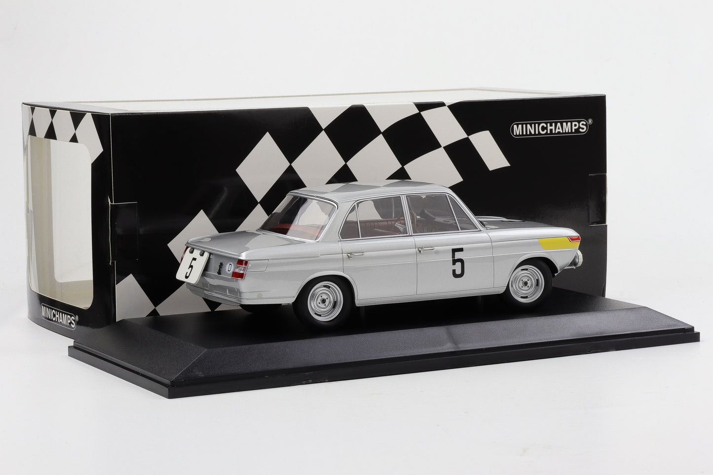 1:18 Minichamps BMW 1800 tisa #5 24H Spa 1965 Hahne Mairesse 336pcs