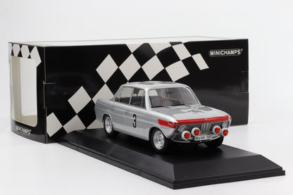 1:18 Minichamps BMW 1800 TiSA #3 Spa 24H 1965 Glemser Ickx limited 336 pcs
