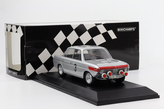 1:18 Minichamps BMW 1800 TiSA #3 Spa 24H 1965 Glemser Ickx limited 336 pcs