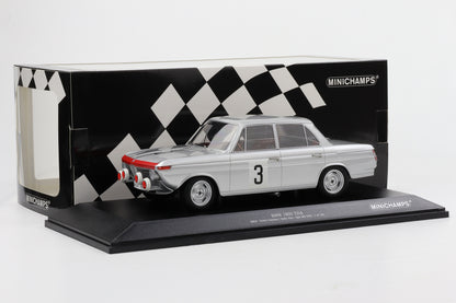 1:18 Minichamps BMW 1800 TiSA #3 Spa 24H 1965 Glemser Ickx limited 336 pcs