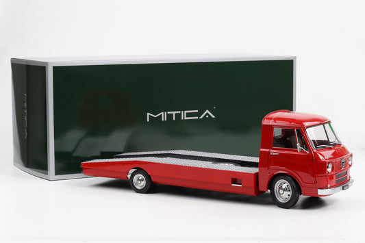 1:18 Mitica Alfa Romeo A12 F12 Car Hauler Transporter LKW 1967 rot