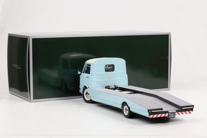 1:18 Mitica Alfa Romeo A12 F12 Car Hauler Transporter LKW 1967 hellblau