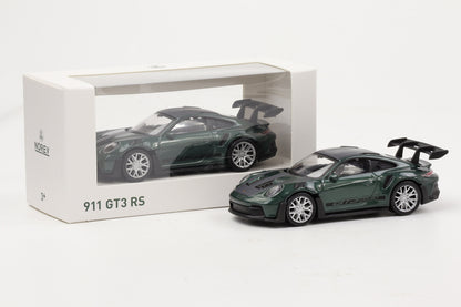 1:43 Jet Car Norev Porsche 911 992 GT3 RS 2022 Malachitgrün / schwarzer Schriftzug diecast