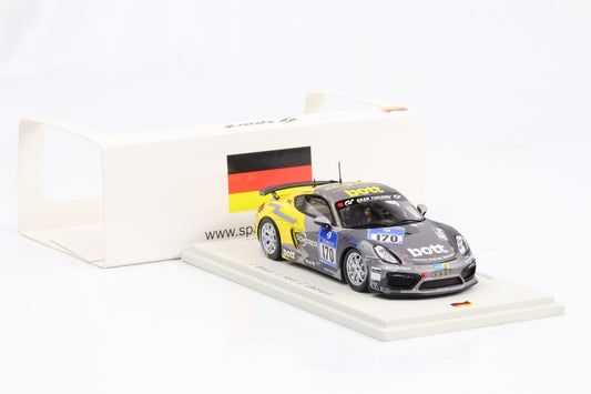 1:43 Porsche Cayman GT4 24H Nürburgring 2016 #170 Spark SG258