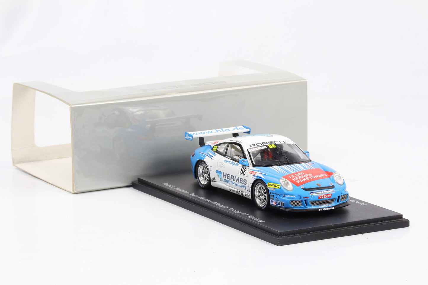 1:43 Porsche 911 997 GT3 Cup Sports Cup 2008 #88 Huisman Spark SAM025