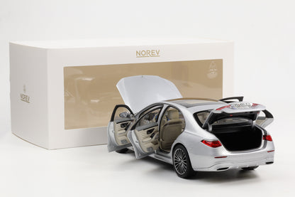1:18 Norev Mercedes-Benz S-Klasse AMG Line W223 2021 brillantsilber 183805