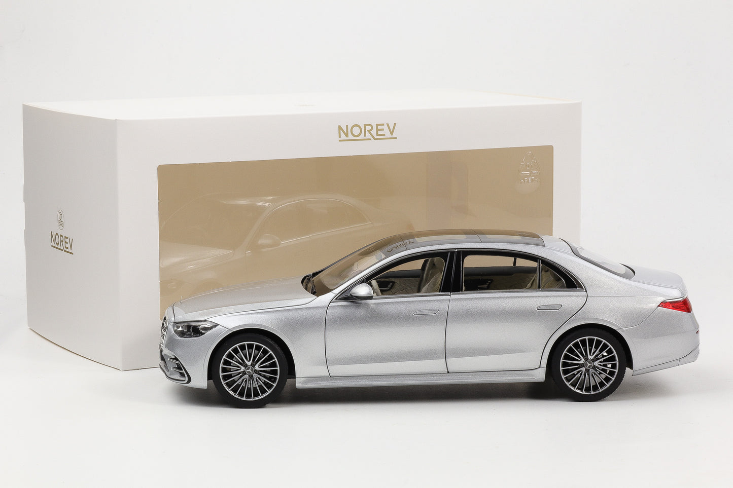 1:18 Norev Mercedes-Benz S-Klasse AMG Line W223 2021 brillantsilber 183805