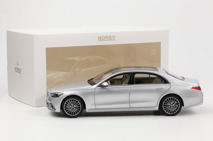 1:18 Norev Mercedes-Benz S-Klasse AMG Line W223 2021 brillantsilber 183805
