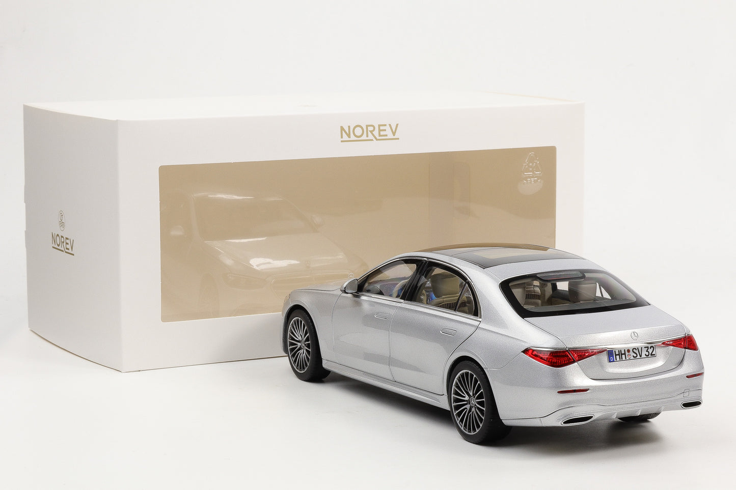 1:18 Norev Mercedes-Benz S-Klasse AMG Line W223 2021 brillantsilber 183805