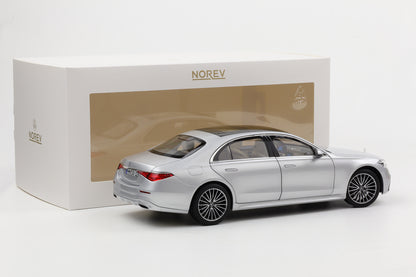 1:18 Norev Mercedes-Benz S-Klasse AMG Line W223 2021 brillantsilber 183805