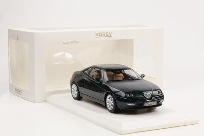 1:18 Norev Alfa Romeo GTV Gran Turismo Veloce Coupe 2.0 16V 2001 grün metallic