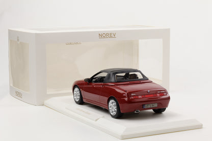 1:18 Norev Alfa Romeo GTV Spider 2.0 T.Spark red metallic 1999 with Softtop