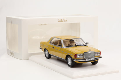 1:18 Norev Mercedes-Benz 280 CE C123 Coupe Saharagelb 183985 diecast