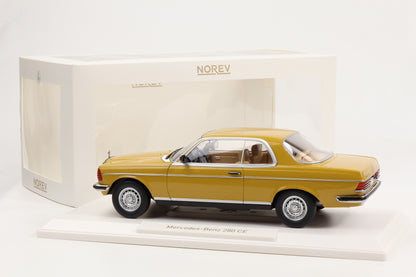 1:18 Norev Mercedes-Benz 280 CE C123 Coupe Saharagelb 183985 diecast