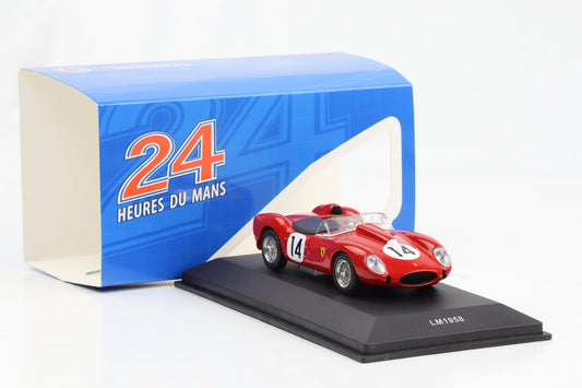 1:43 Ferrari 250 Testa Rossa #14 Winner 24h Le Mans 1958 O. Gendebien, P. Hill IXO