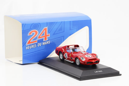 1:43 Ferrari 330 TRI #6 Winner 24h Le Mans 1962 O. Gendebien, P. Hill IXO