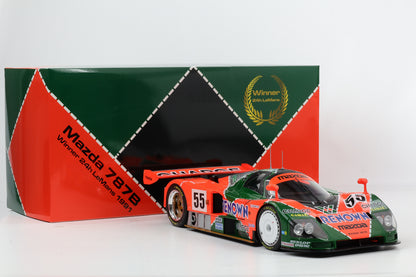 1:12 WERK83 Mazda 787B #55 Sieger 24h LeMans 1991 Weidler Herbert Gachot