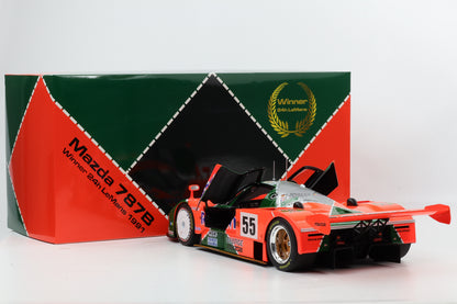 1:12 WERK83 Mazda 787B #55 Sieger 24h LeMans 1991 Weidler Herbert Gachot