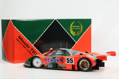 1:12 WERK83 Mazda 787B #55 Sieger 24h LeMans 1991 Weidler Herbert Gachot