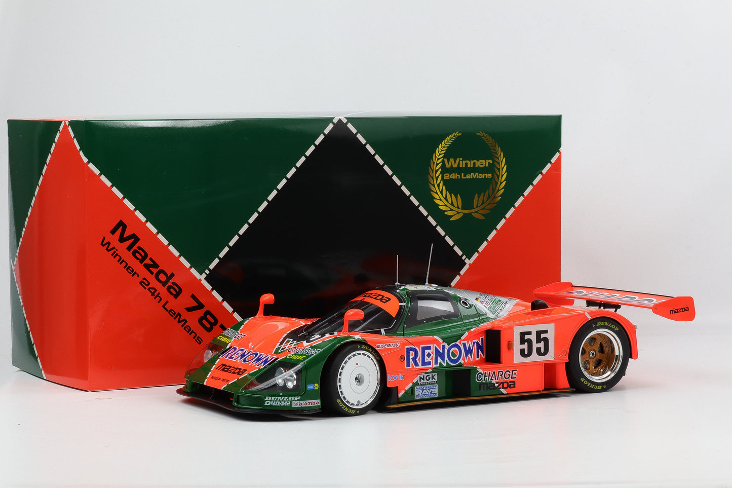 1:12 WERK83 Mazda 787B #55 Sieger 24h LeMans 1991 Weidler Herbert Gachot