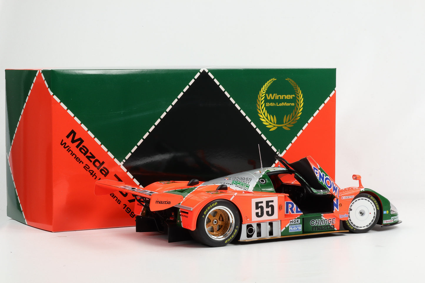 1:12 WERK83 Mazda 787B #55 Sieger 24h LeMans 1991 Weidler Herbert Gachot