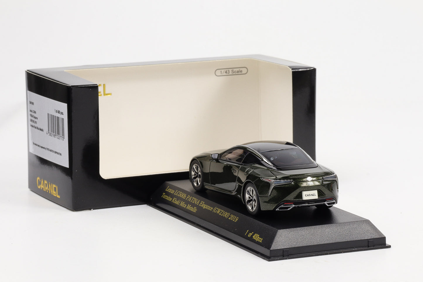 1:43 Carnel by Kyosho Lexus LC500H GWZ100 2019 PATINA Elegance CN431905