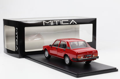 1:18 Mitica Alfa Romeo Alfetta Berlina 2000L 1978 rosso alfa 501 red