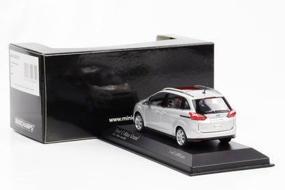 1:43 Ford C-Max Grand 2010 Polarsilber-metallic Minichamps