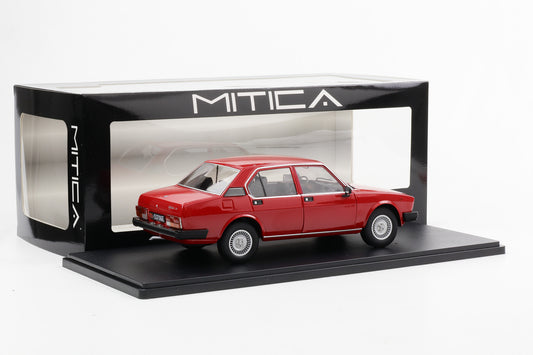 1:18 Mitica Alfa Romeo Alfetta Berlina 2000L 1978 rosso alfa 501 red